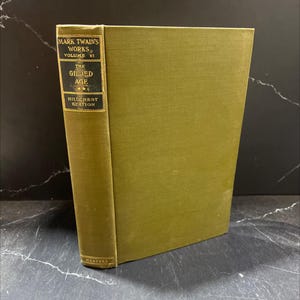 the gilded age a tale of to-day book, by mark twain, charles dudley warner, 1906 Hardcover RARE-R67-B8-G_72