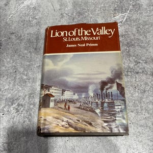 SIGNED lion of the valley book, by james neal primm, 1981 Hardcover, First Edition, Vintage RARE-R71-B8-F_35