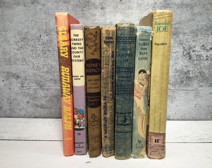 Rare Book Vintage Childrens Chapter Books Vintage Kids Book Black
