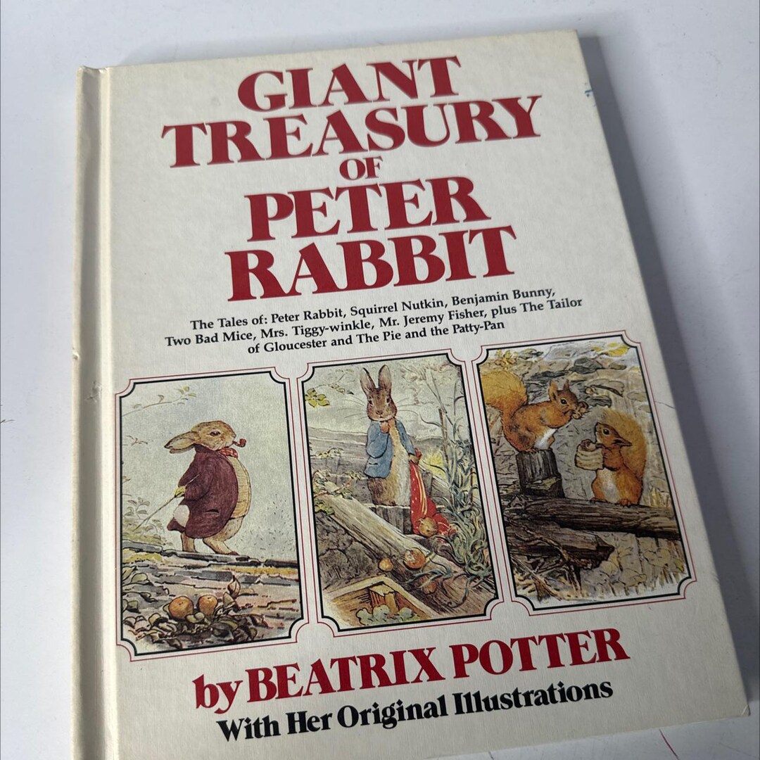 Giant Treasury of Peter Rabbit Book, by Beatrix Potter, 2023 Hardcover ...