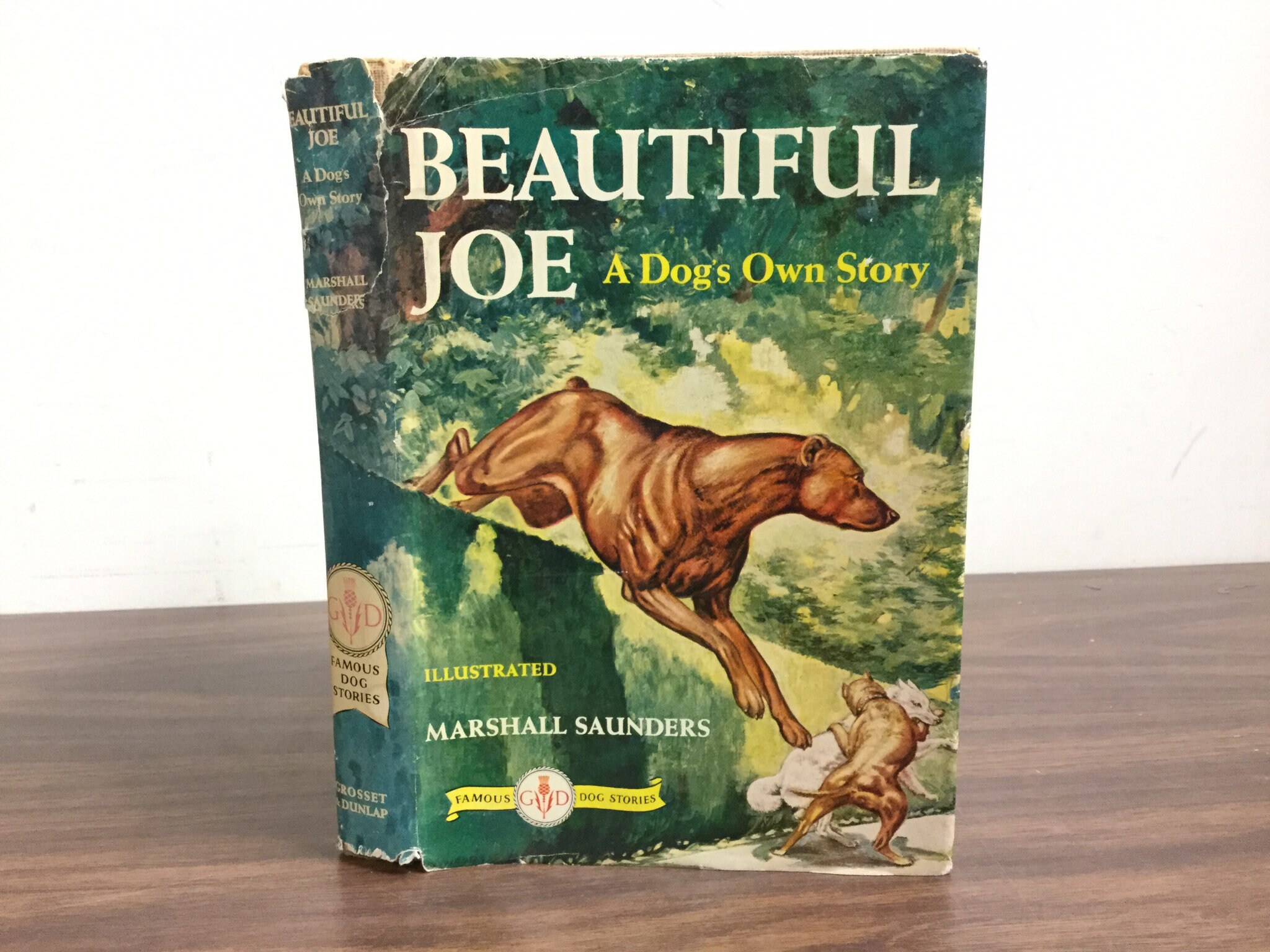 Antique Dog Book Beautiful Joe A Dogs Own Story Marshall