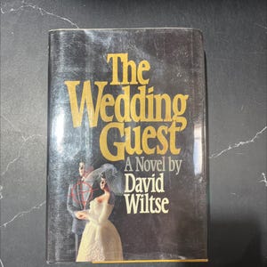 the wedding guest book, by david wiltse, 1982 Hardcover RARE-R67-B7-C_134
