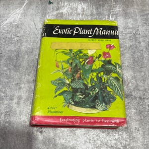 exotic plant manual book, by alfred byrd graf, 1970 Hardcover RARE-R68-B7-B_61