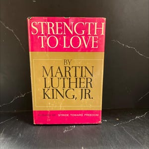 strength to love book, by Martin Luther King, Jr., 1963 Hardcover, First Edition, Rare, Vintage RARE-R65-B7-E_60
