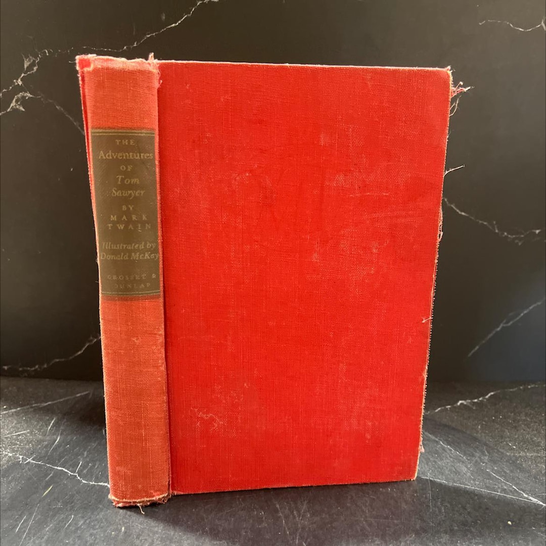 The Adventures of Tom Sawyer Book, by Mark Twain, 1946 Hardcover RARE ...