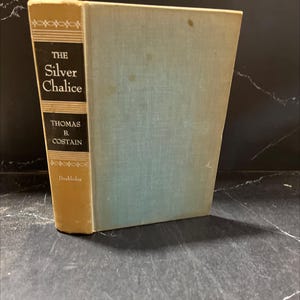 the silver chalice book, by thomas b. costain, 1952 Hardcover RARE-R70-B7-G_40