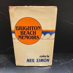 brighton beach memoirs book, by neil simon, 1984 Hardcover RARE-R67-B7-C_25