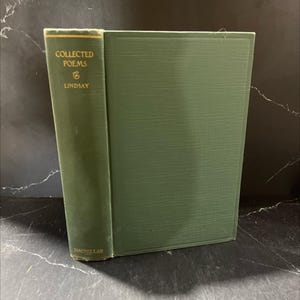 collected poems by vachel lindsay revised and illustrated edition book, by Vachel Lindsay, 1925 Hardcover RARE-R65-B8-F_114