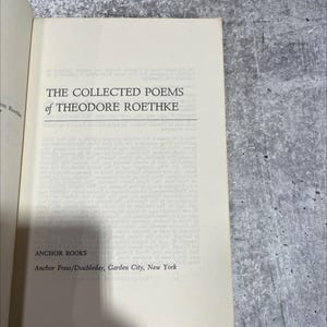 the collected poems of theodore roethke book, by theodore roethke, 1975 Paperback RARE-R67-B8-B_63