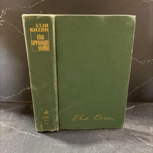the arrangement book, by elia kazan, 1967 Hardcover RARE-R64-B8-D_29