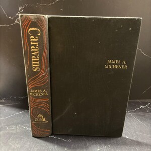 caravans book, by james a. michener, 1963 Hardcover RARE-R67-B7-F_146