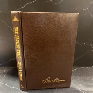 the proving trail book, by louis l&#39;amour, 1984 Leather RARE-R67-B8-E_135