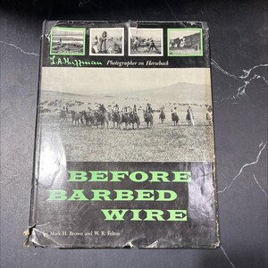SIGNED mark brown book, by Mark H. Brown, W. R. Felton, 1956 Hardcover RARE-R70-B7-C_77
