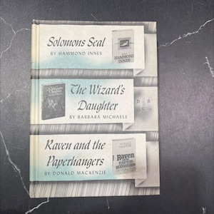solomons seal book, by hammond innes, 1980 Hardcover RARE-R70-B7-H_77