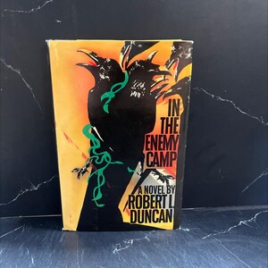 SIGNED in the enemy camp book, by robert l. duncan, 1985 Hardcover, First Edition, Vintage RARE-R66-B7-D_152