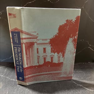 the making of the president 1960 book, by theodore h. white, 1988 Hardcover RARE-R67-B7-F_39