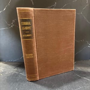 surgical anatomy book, by c. latimer callander, 1939 Hardcover RARE-R63-B7-H_96
