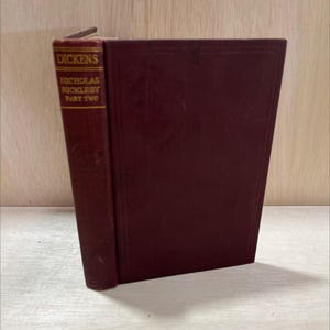 nicholas nickleby part two illustrated book, by charles dickens, 1970 Hardcover, Vintage RARE-R71-B8-E_11