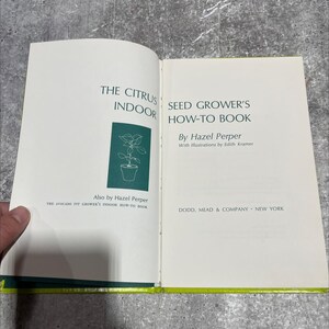 the citrus indoor book, by Hazel Perper, 1971 Hardcover RARE-R67-B8-B_40