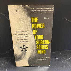 the power of your subconscious mind book, by joseph murphy, 1978 Hardcover RARE-R67-B7-G_42