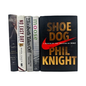 Nonfiction Biographies & Memoirs Hardcover Books | Books by the Foot | Authentic Hardcover Books | Instant Library |