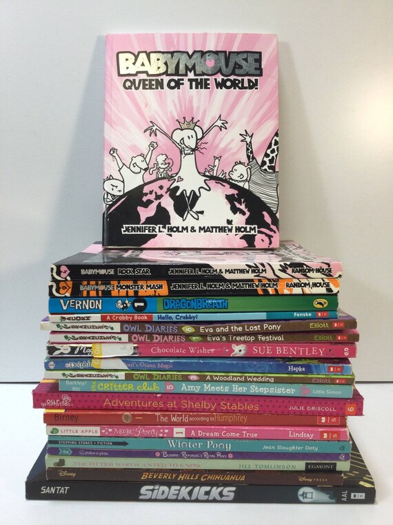 Thin Graphic Novels Mix Babymouse Owl Diaries More Etsy Australia