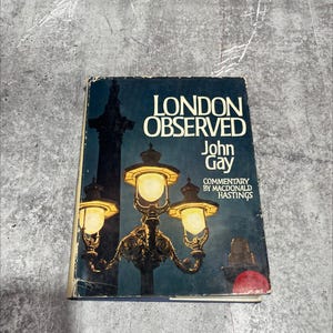 london observed book, by john gay, 1964 Hardcover RARE-R71-B7-A_65
