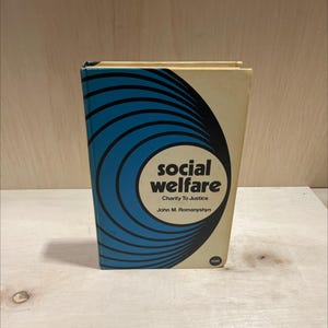 social welfare: charity to justice book, by john m. romanyshyn, 1971 Hardcover RARE-R71-B8-D_136