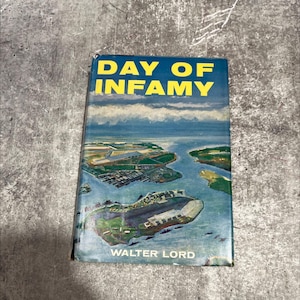 day of infamy book, by walter lord, 1957 Hardcover RARE-R66-B7-G_44