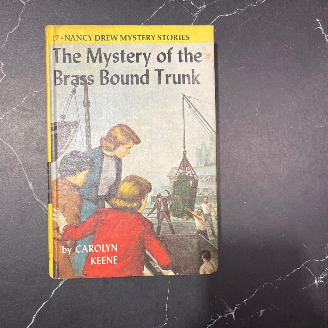 The Mystery of the Brass Bound Trunk Book, by Carolyn Keene, 1940 ...