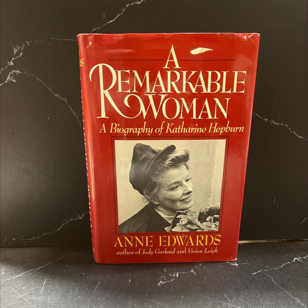A Remarkable Woman Book, by Anne Edwards, 1985 Hardcover RARE-R67-B7-G ...