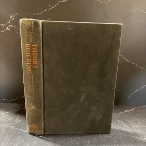 theory building book, by robert dubin, 1970 Hardcover RARE-R63-B7-F_69