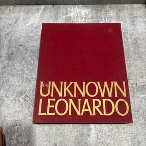 the unknown leonardo book, by ladislao reti, 1974 Hardcover RARE-R67-B8-A_12