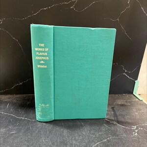the works of flavius josephus book, by william whiston, 1883 Hardcover, Heavily Used RARE-R70-B7-C_92