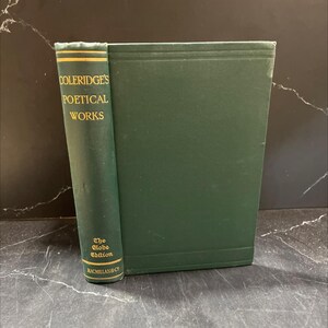 the poetical works of samuel taylor coleridge book, by samuel taylor coleridge, 1925 Hardcover RARE-R69-B8-H_156