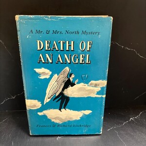 death of an angel a mr. and mrs. north mystery book, by frances and richard lockridge, 1955 Hardcover RARE-R65-B8-I_27