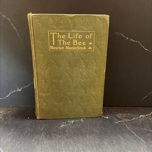 the life of the bee book, by maurice maeterlinck, 1919 Hardcover RARE-R67-B7-C_100