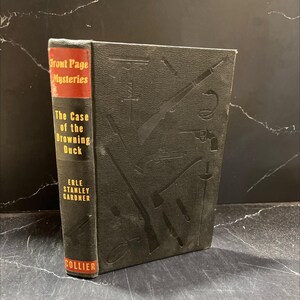 the case of the drowning duck book, by erle stanley gardner, 1942 Hardcover RARE-R69-B8-E_142