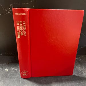eerdmans&#39; handbook to the bible book, by David Alexander, Pat Alexander, 1973 Hardcover RARE-R68-B7-C_150