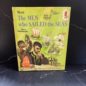 meet the men who sailed the seas book, by john dyment, 1966 Hardcover RARE-R68-B8-F_25