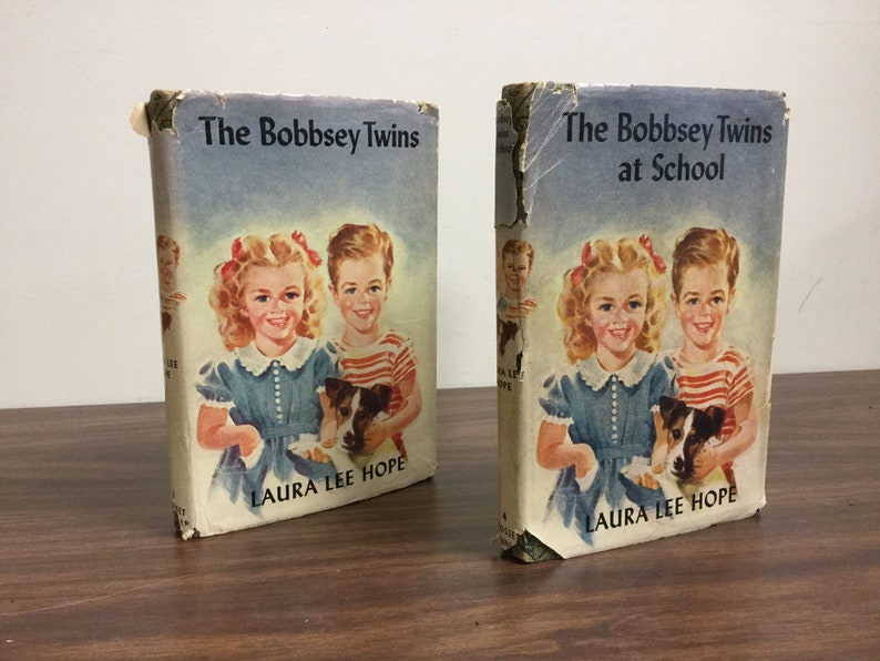 Vintage 2-book set The Bobbsey Twins & The Bobbsey Twins at | Etsy