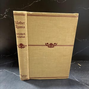 mother russia book, by maurice hindus, 1943 Hardcover RARE-R68-B8-G_4