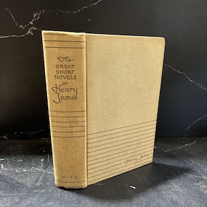 the great short novels of henry james book, by henry james, 1944 Hardcover RARE-R70-B8-H_120