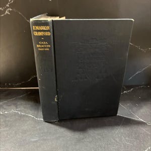 casa braccio book, by f. marion crawford, 1894 Hardcover, Antique RARE-R71-B8-E_133