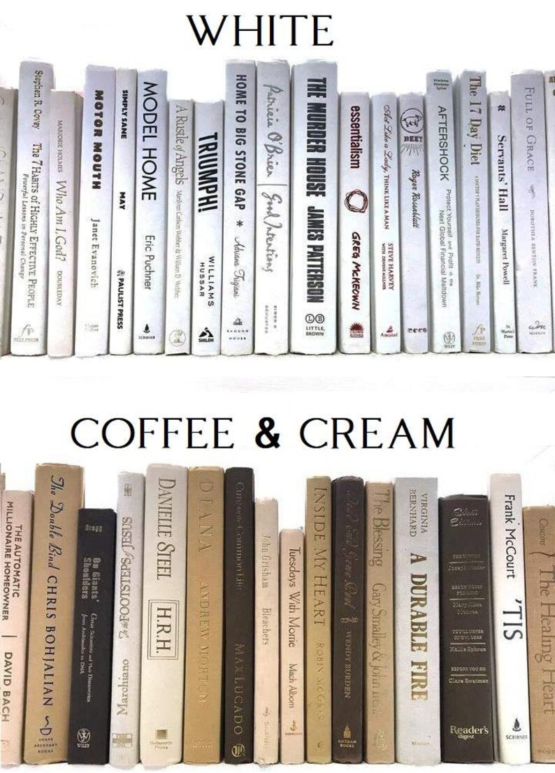 Modern Decorative Books by Color & Foot Choose your Colors Designer Decor image 8