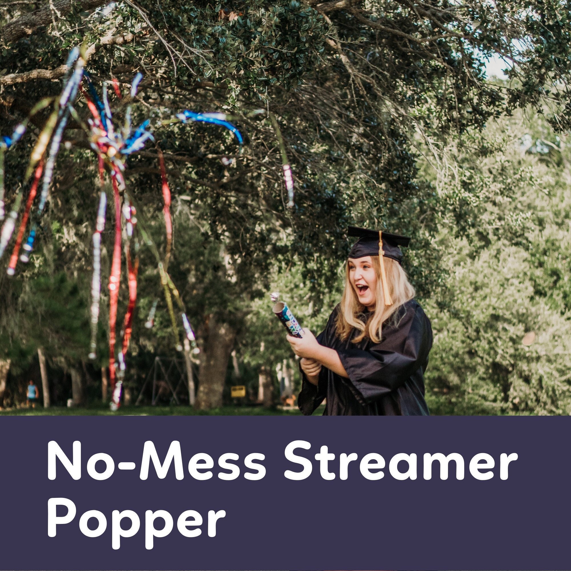 Homezo No Mess Streamers, Throw Streamers Party Paper Streamers No