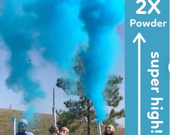 Giant Gender Reveal Powder Poppers 24" Gender Reveal Powder Cannons Gender Reveal Games Gender Reveal Party Baby Shower Baby Surprise