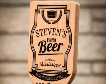 Personalized Pub Style Tap Handle