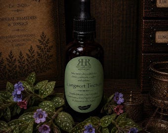 Lungwort Tincture: Herbal Lung Support