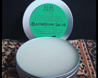 Lavender Magnesium Salve: Shea Butter for Sleep & Sore Muscles